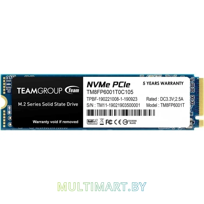 SSD диск Team MP33 1TB (TM8FP6001T0C101)